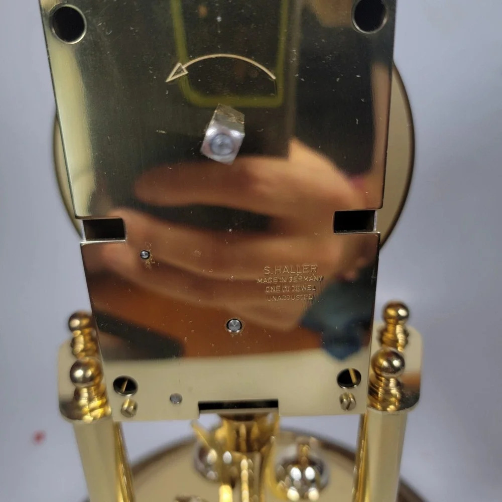 Vintage Elgin S. Haller 400‎ Day Anniversary Clock German 